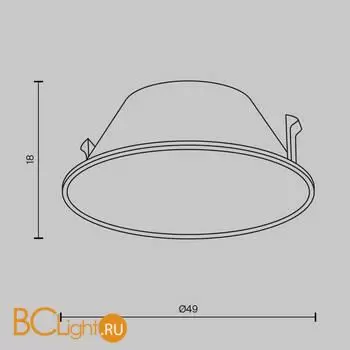 Декор Maytoni Wise Ring057-7-CH - Фото 5