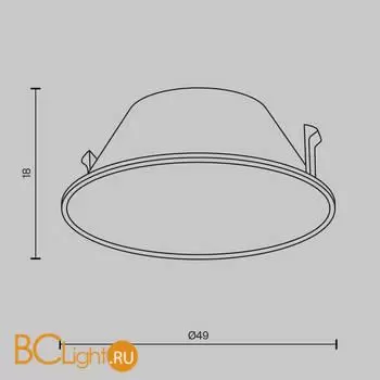 Декор Maytoni Wise Ring057-7-B - Фото 5
