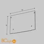 Заглушка для профиля Maytoni Заглушки и крепления для профиля ALM013EC-PL-W - Фото 4