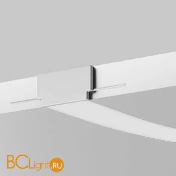 Комплект заглушек (для профиля ALM-6214 SB-S-2M/ALM-6214TBS-2M) 2 шт. Maytoni Заглушки и крепления для профиля 642008 - Фото 1