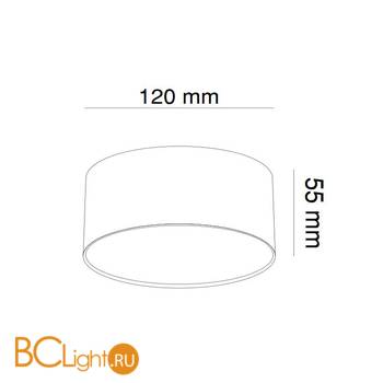 Потолочный светильник Maytoni Zon 4000K 1x12Вт 120° C032CL-L12B4K - Схема