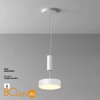 Потолочный светильник Maytoni Zon C032CL-24W3K-RD-W - Фото 1