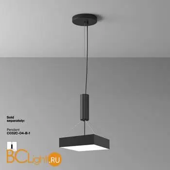 Потолочный светильник Maytoni Zon C032CL-36W4K-SQ-B - Фото 1