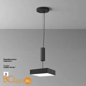 Потолочный светильник Maytoni Zon C032CL-36W4K-SQ-B - Фото 0