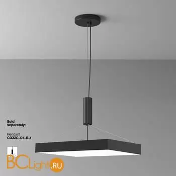 Потолочный светильник Maytoni Zon C032CL-90W4K-SQ-B - Фото 1