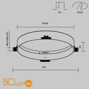 Запчасть Maytoni Zon DLA032-TRS45-W - Фото 8