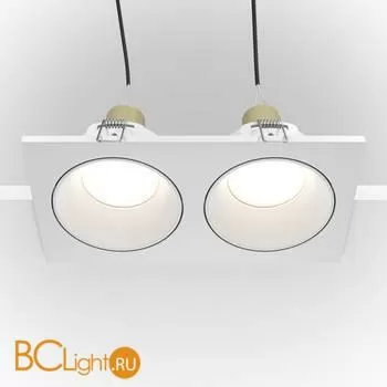 Встраиваемый светильник Maytoni Zoom GU10 2x50Вт IP 65 DL033-2-02W