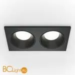 Встраиваемый светильник Maytoni Zoom GU10 2x50Вт IP 65 DL033-2-02B - Фото 0