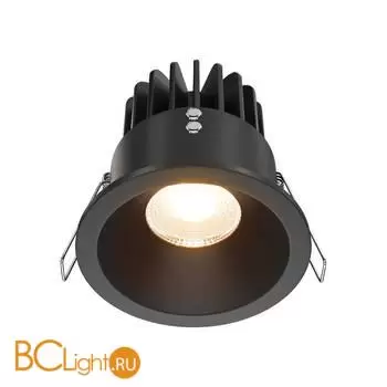 Встраиваемый светильник Maytoni Zoom DL034-01-12W2.7K-B