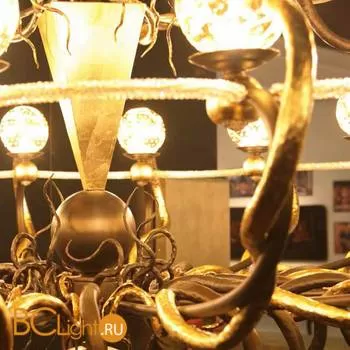 Подвесная люстра на штанге MM Lampadari Custom 6901/16+8+4 V1691 - Фото 0