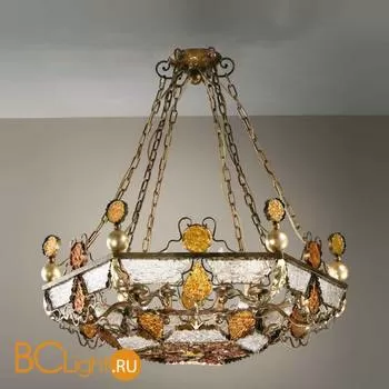 Подвесной светильник MM Lampadari Deco 6741/12 V2314 amber