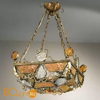 Подвесной светильник MM Lampadari Deco 6741/4 V2314 amber