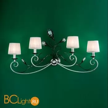 Бра MM Lampadari Pavone 6920/A4 V2556 With White Organza