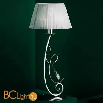 Настольная лампа MM Lampadari Pavone 6920/L1 V2556 With White Organza
