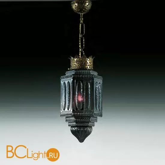 Подвесной светильник MM Lampadari Rococo 6858/1 00 V2493 Nero