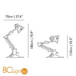 Торшер MOOOI Brave New World Lamp MOLBNW - Схема