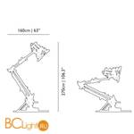 Торшер MOOOI Brave New World Lamp XL MOLBNWXL - Схема