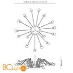 Люстра MOOOI Dear Ingo MOLDIW---16 - Схема