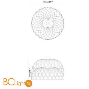 Подвесной светильник MOOOI Emperor M MOLEMS-M--RA - Схема