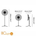 Торшер MOOOI Filigree Floor Lamp MOLFIF - Схема