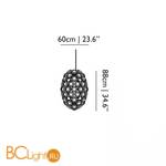 Подвесной светильник MOOOI Iconic Eyes 85 - Схема