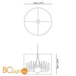 Подвесной светильник MOOOI Light shade shade 95 MOLAC-D95-A + MOLLS-D95 - Схема