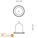 Подвесной светильник MOOOI Lolita MOLLOS----PA - Схема