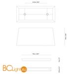 Подвесной светильник MOOOI Long light MOLLL-----W - Схема