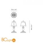 Настольная лампа MOOOI Paper TABLE LAMP MOLPTL----W - Схема