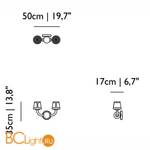 Бра MOOOI Paper WALL LAMP MOLPWL-1013 - Схема