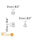 Настольный светильник MOOOI Pet lights Purr MOLPET03 - Схема