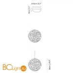 Подвесной светильник MOOOI Random light S 8718282294476 - Схема