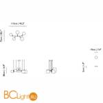 Подвесной светильник MOOOI Statistocrat SUSPENDED MOLSTS-1013 - Схема