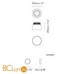 Подвесной светильник MOOOI Valentine MOLVA-----WA - Схема