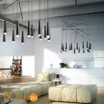 Подвесной светильник Morosini Mikado MIKADO LA18 glass-S 0574LA07SAL3 - Фото 1