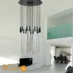 Подвесной светильник Morosini Santral SANTRAL 280 w/o glass x 16 luci 0561CA07SVL3x16+0561RO07