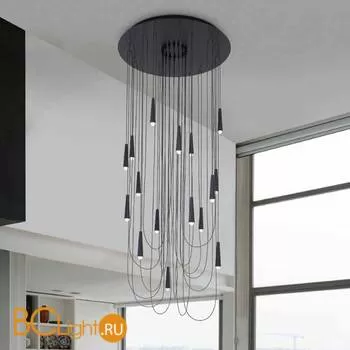 Подвесной светильник Morosini Santral SANTRAL 200 glass 24 luci 0560CA07SAL3x24+0562RO07SAL3