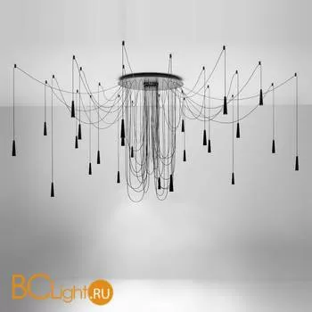 Люстра паук Morosini Santral 0561CA07SVL3x24+0562RO07SAL3+0560DE07x24