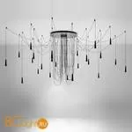 Люстра паук Morosini Santral 0561CA07SVL3x24+0562RO07SAL3+0560DE07x24