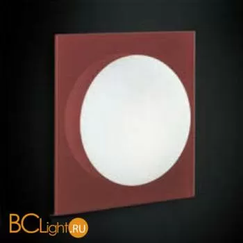 Настенно-потолочный светильник Murano Due GIo 50 P PL Rosso 0404050364302