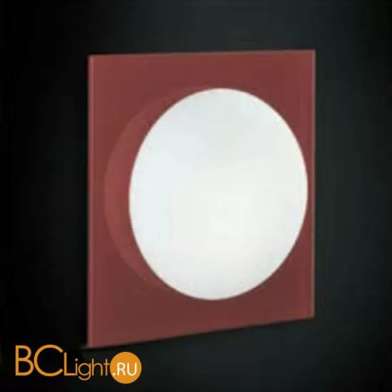 Настенно-потолочный светильник Murano Due GIo 3 P PL 60 Rosso fluorescent