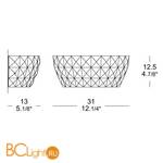 Настенный светильник MURANOdue Gallery Atelier 0000479 - Схема