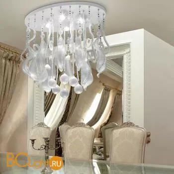 Потолочный светильник MURANOdue Gallery Elysee PL 60 Argento 0000402