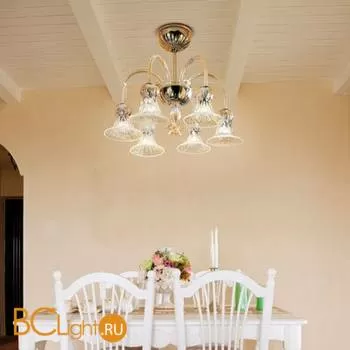 Потолочная люстра MURANOdue Gallery 488 PL6 Ambra 0000360