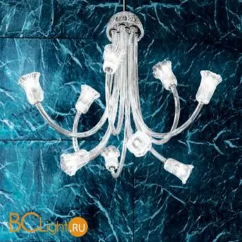 Люстра MURANOdue Gallery 599 L9 Cromo Cristallo 0000672