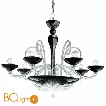 Люстра MURANOdue Gallery Orleans L12 Nero Cristallo 0000737