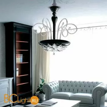 Потолочный светильник MURANOdue Gallery Orleans S50 Nero Cristallo 0000443