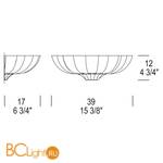 Настенный светильник Gallery Pascale P 40 0000538 - Схема