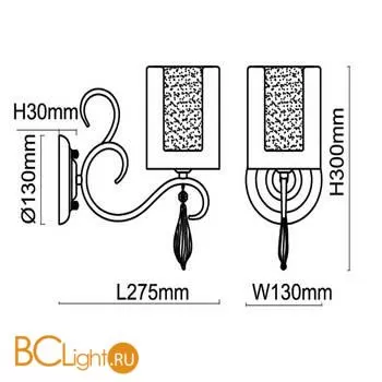 Бра MW-Light Эллегия 303022601 - Фото 4