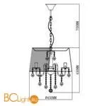 Люстра MW-Light Федерика 379019605 - Фото 6